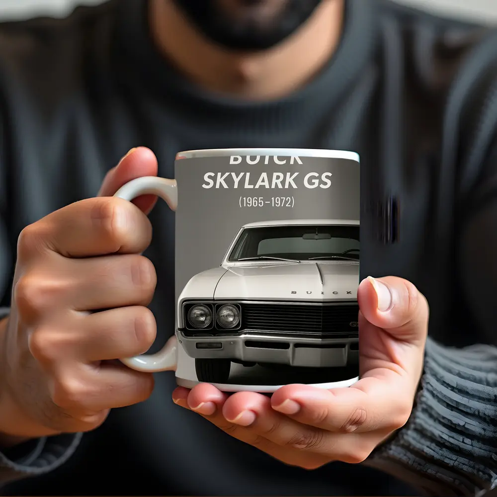 Buick Skylark GS Classic Muscle Car Art – Mugs