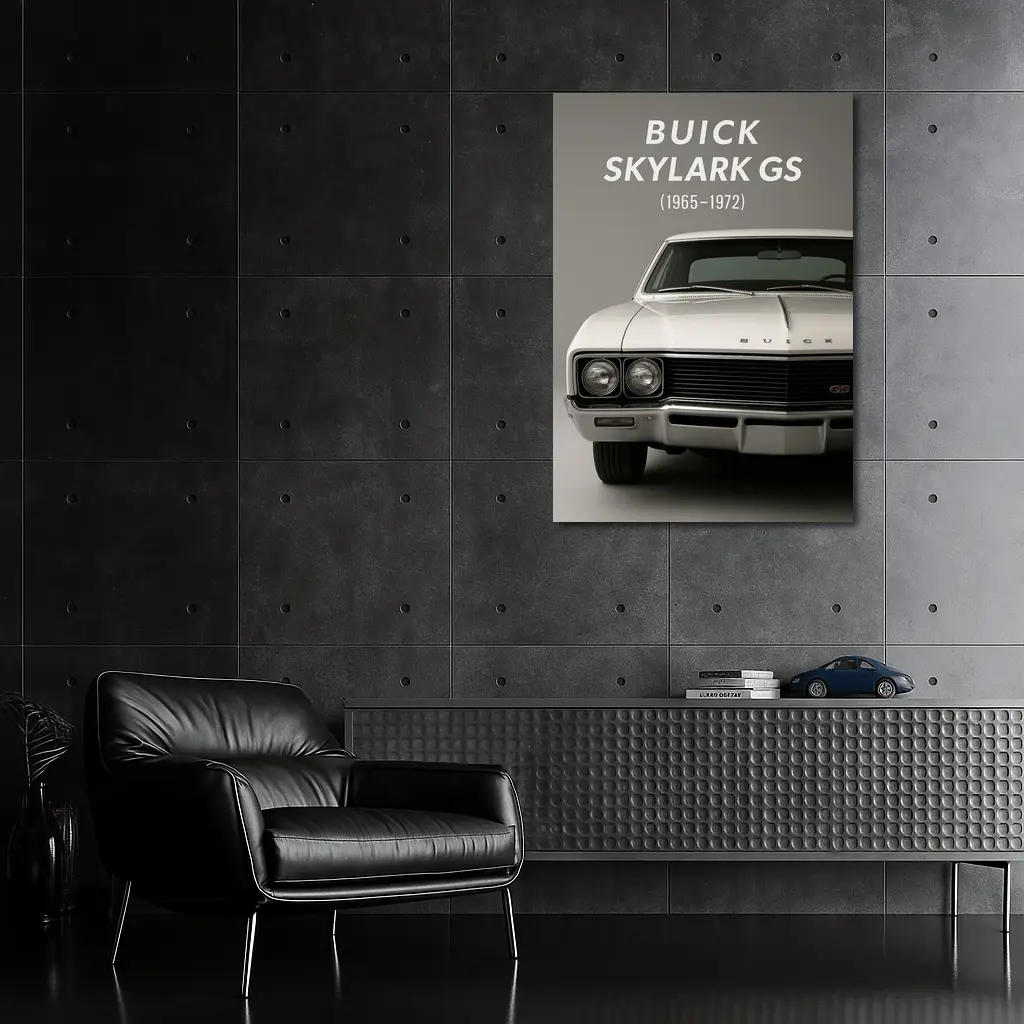 Buick Skylark GS Classic Muscle Car Art – Wall Art