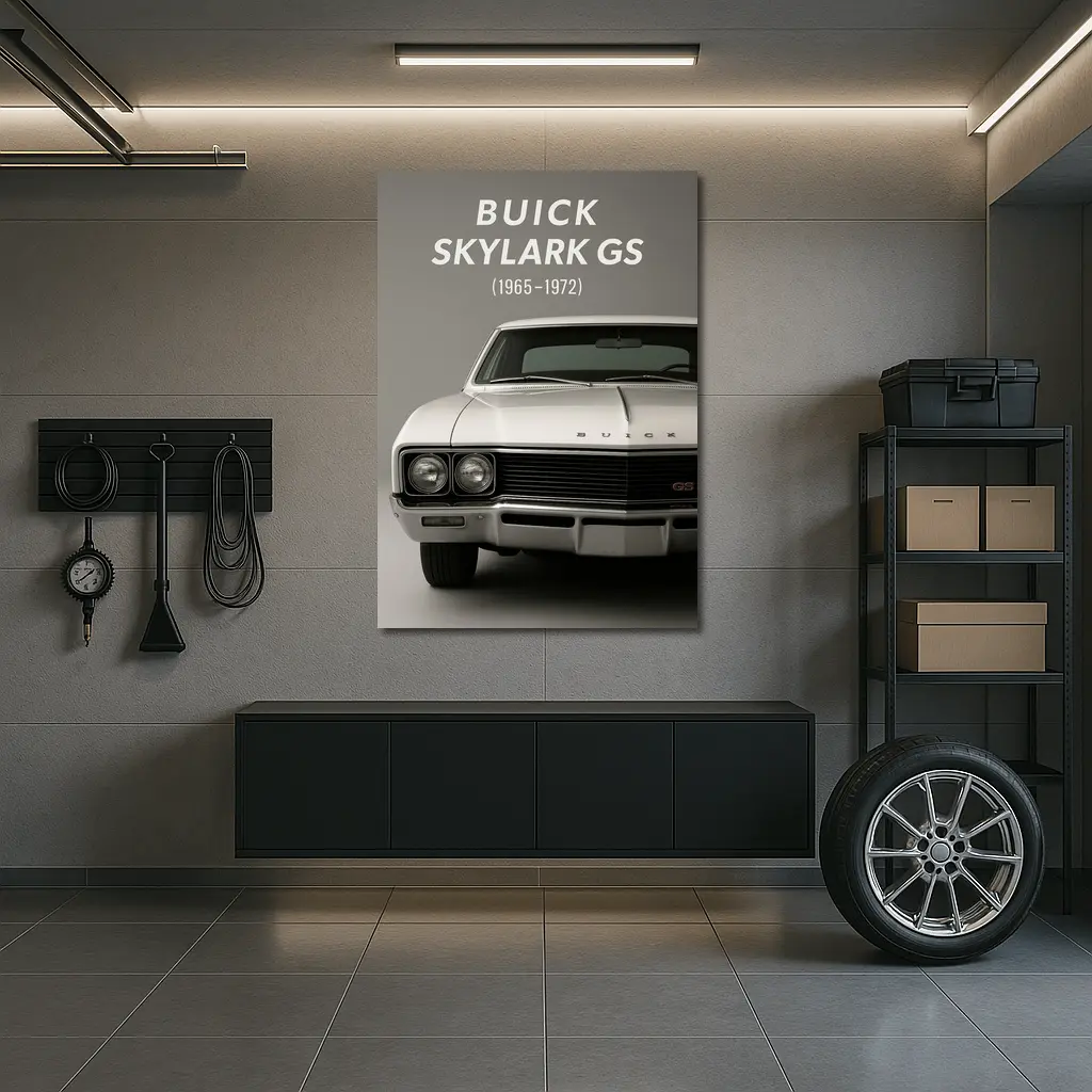 Buick Skylark GS Classic Muscle Car Art – Wall Art
