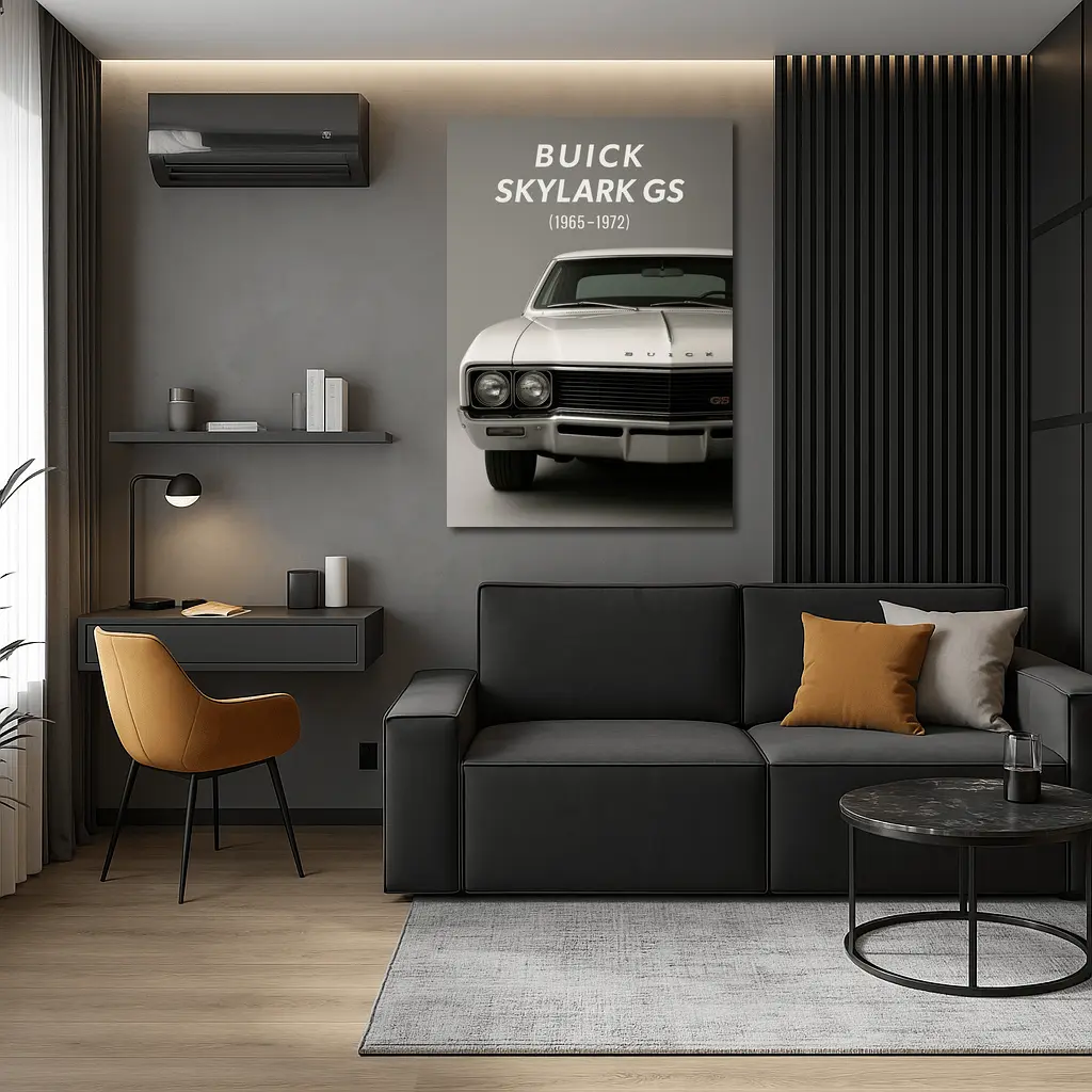 Buick Skylark GS Classic Muscle Car Art – Wall Art