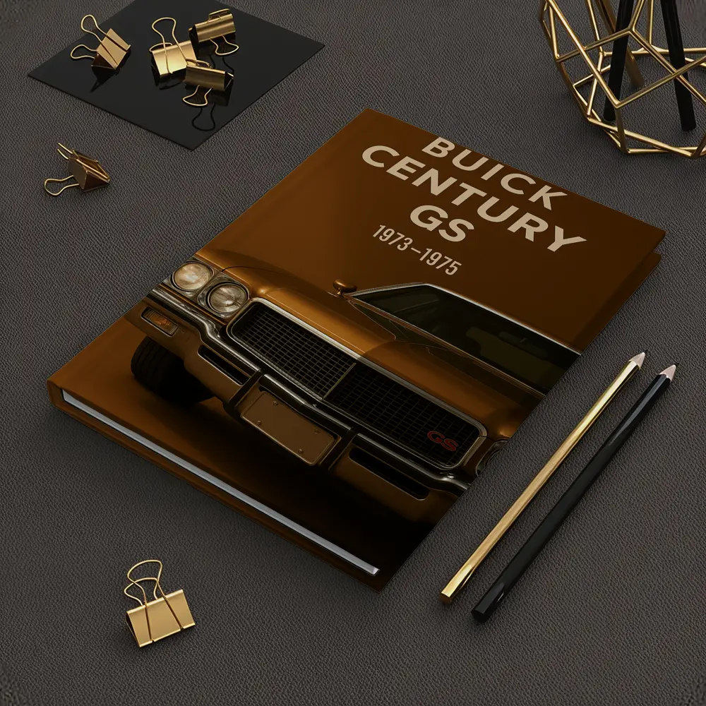 Buick Century GS Classic Muscle Car Gold – Notebooks