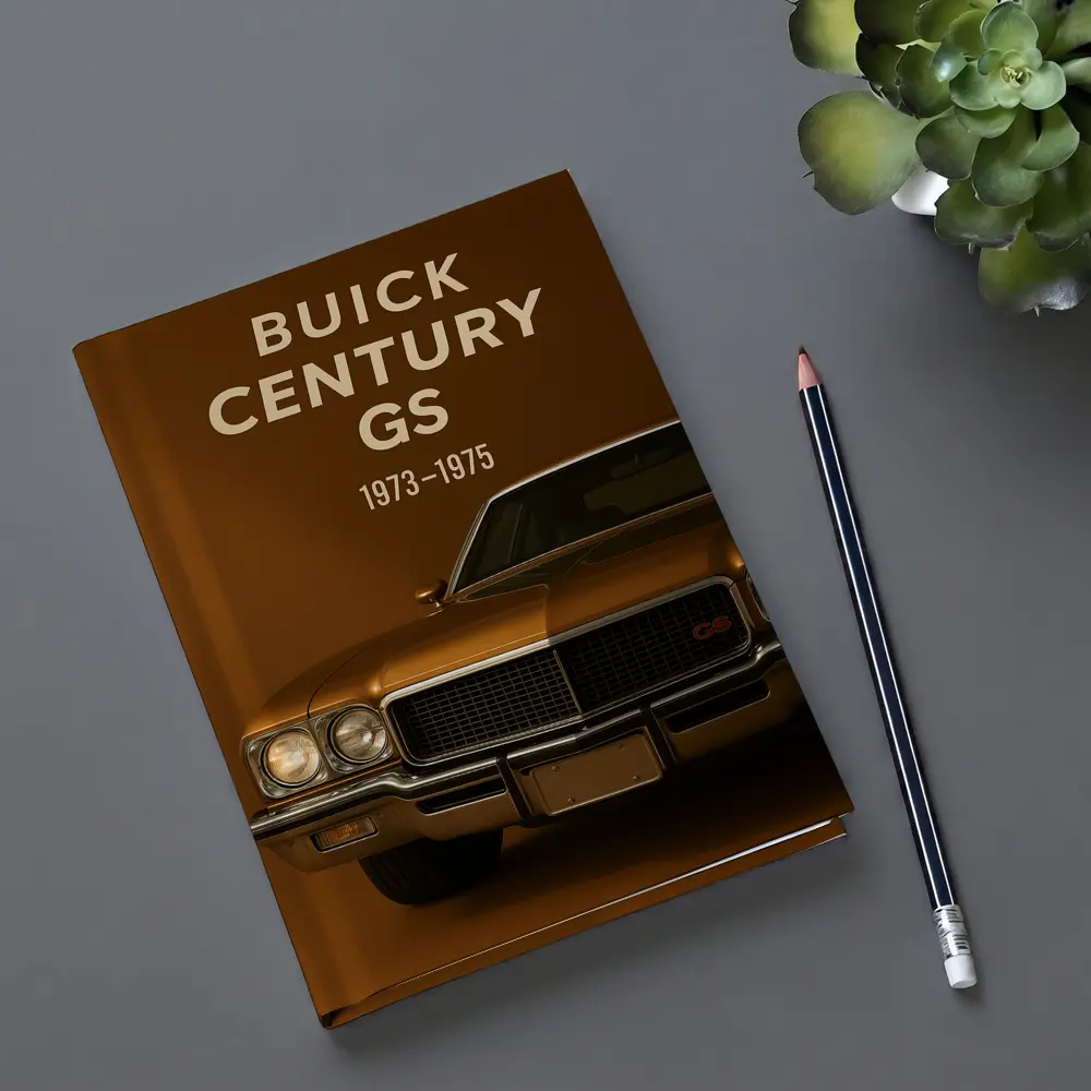 Buick Century GS Classic Muscle Car Gold – Notebooks