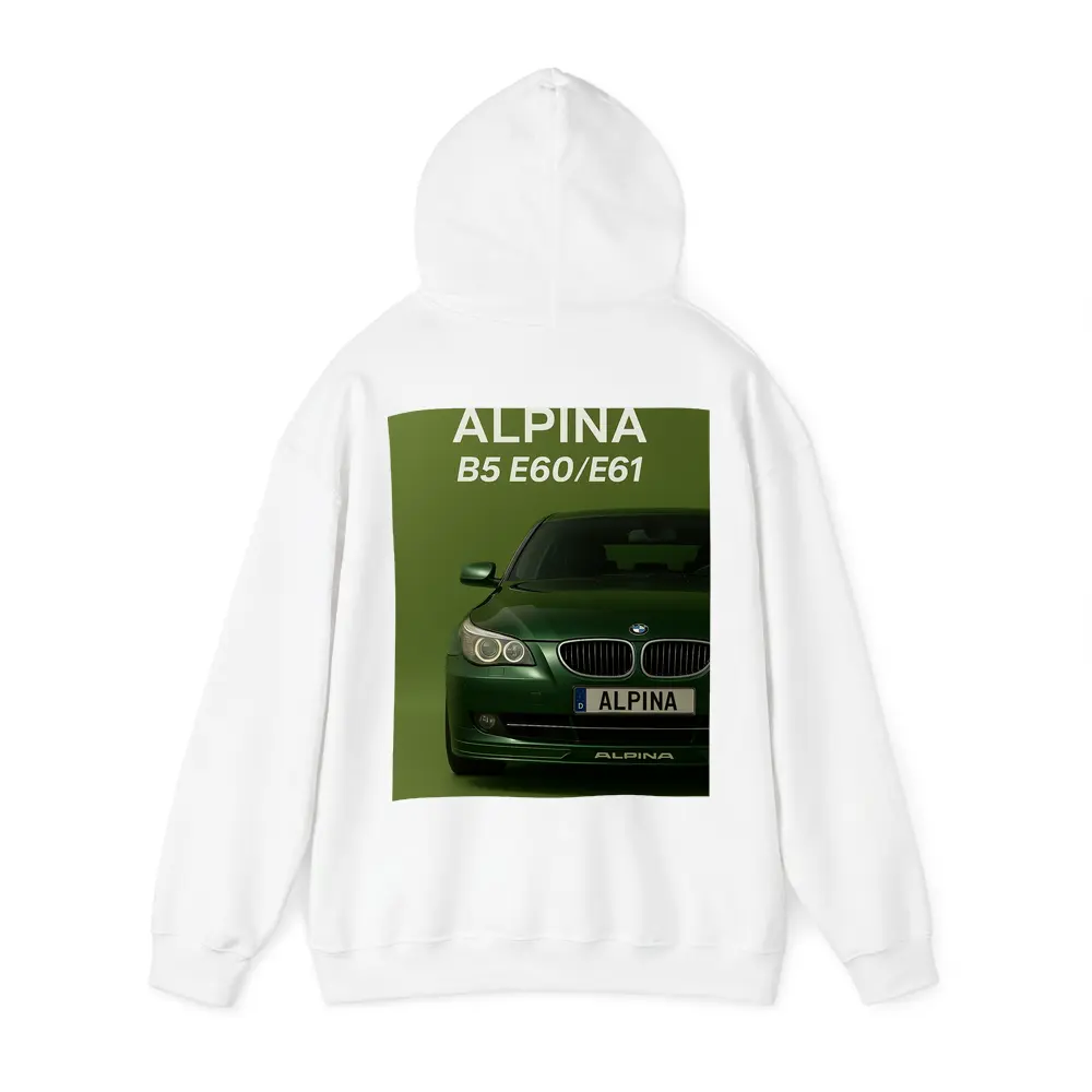 Alpina B5 E60 Green Studio Car Art – Hoodies