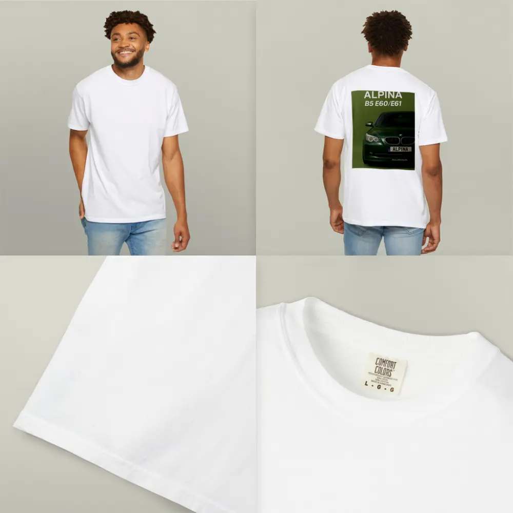 Alpina B5 E60 Green Studio Car Art – T-Shirts