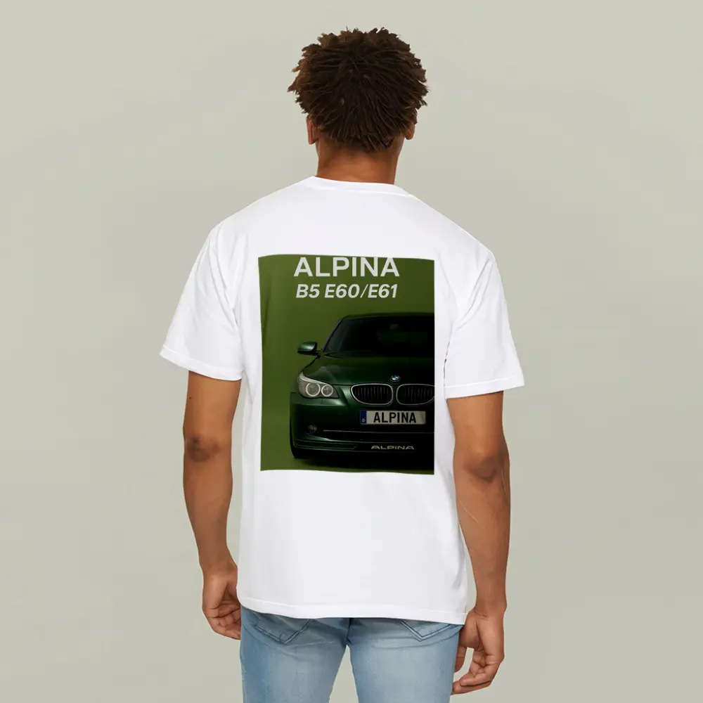 Alpina B5 E60 Green Studio Car Art – T-Shirts
