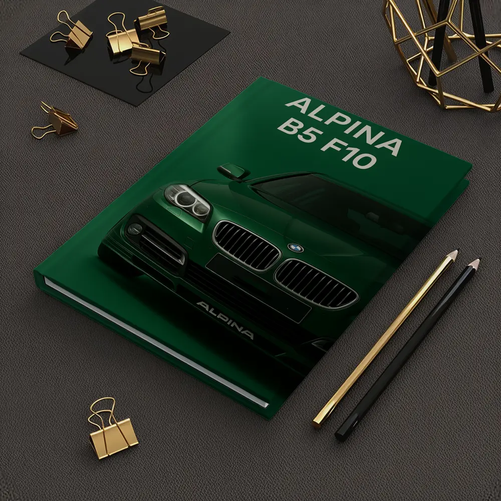 Alpina B5 F10 Green Studio Front View – Notebooks