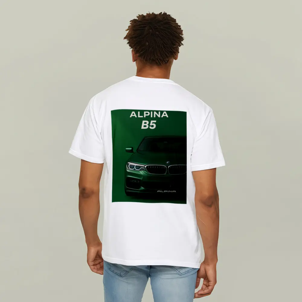 Alpina B5 Green Front View Art – T-Shirts