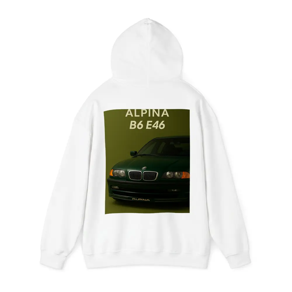 Alpina B6 E46 Green Studio Car Art – Hoodies