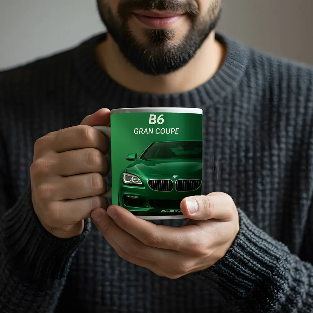 BMW Alpina B6 Gran Coupe Green – Mugs
