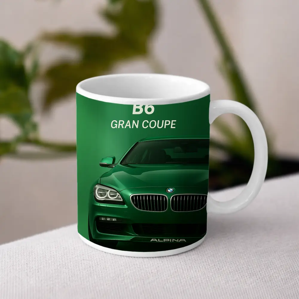 BMW Alpina B6 Gran Coupe Green – Mugs