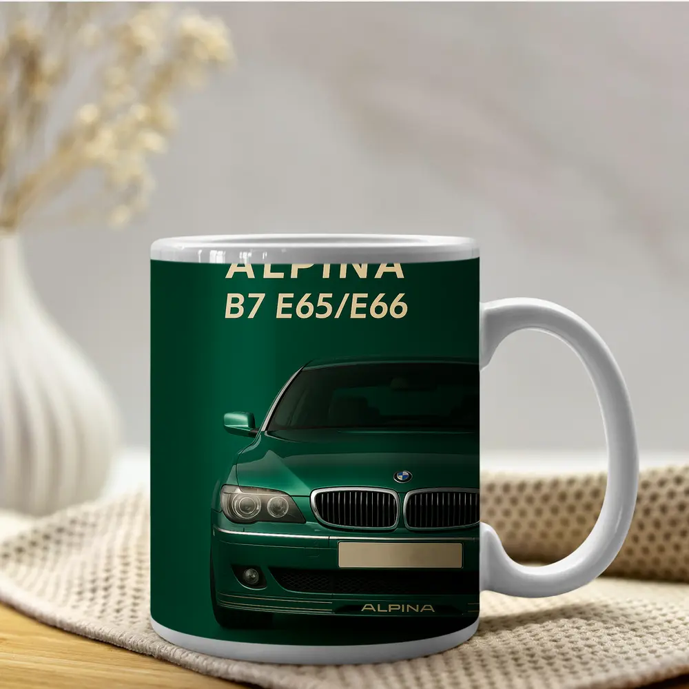 Alpina B7 E65 E66 Green Art – Mugs