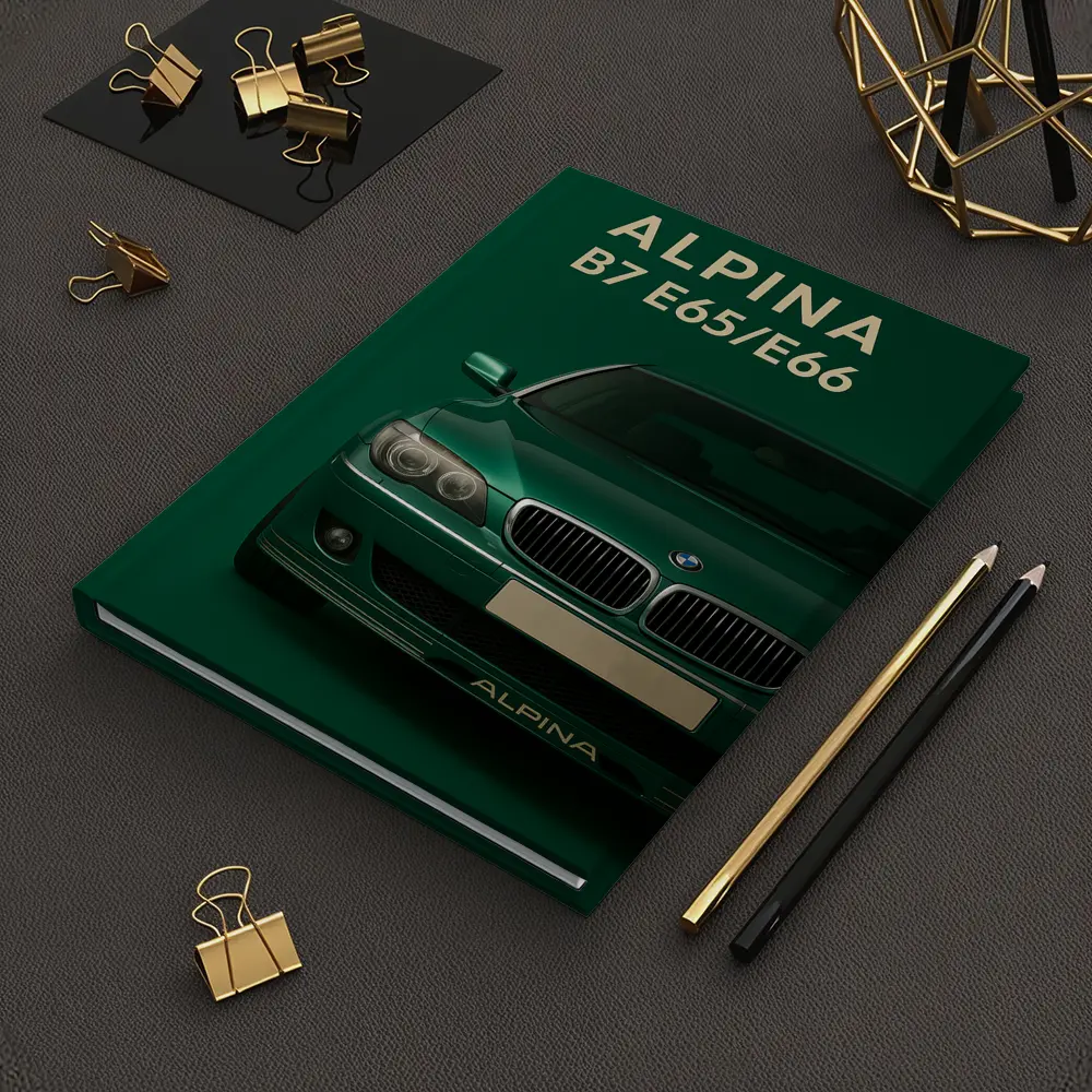Alpina B7 E65 E66 Green Art – Notebooks