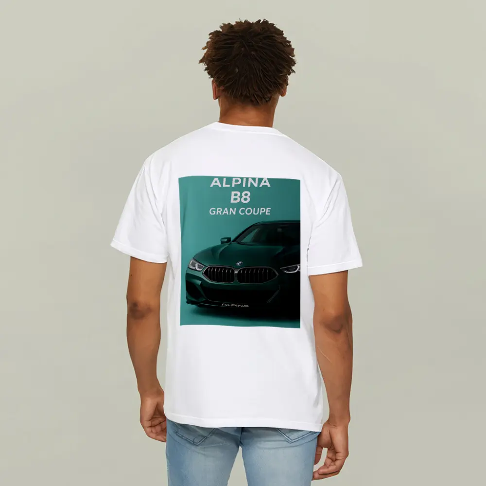 Alpina B8 Gran Coupe Green Art – T-Shirts