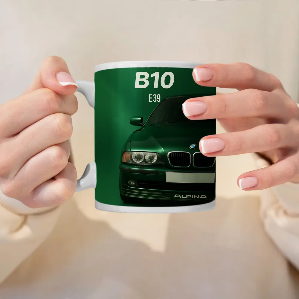 Alpina B10 E39 Green Wall Art – Mugs