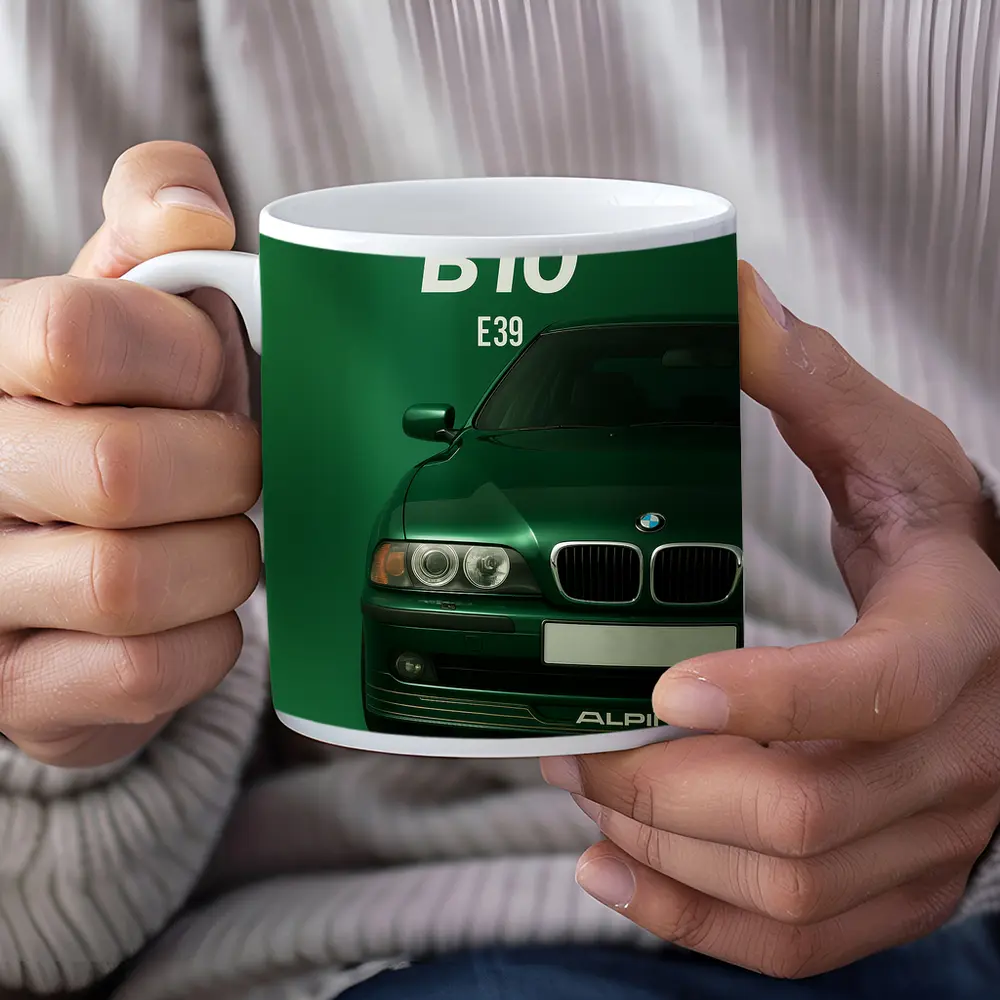 Alpina B10 E39 Green Wall Art – Mugs