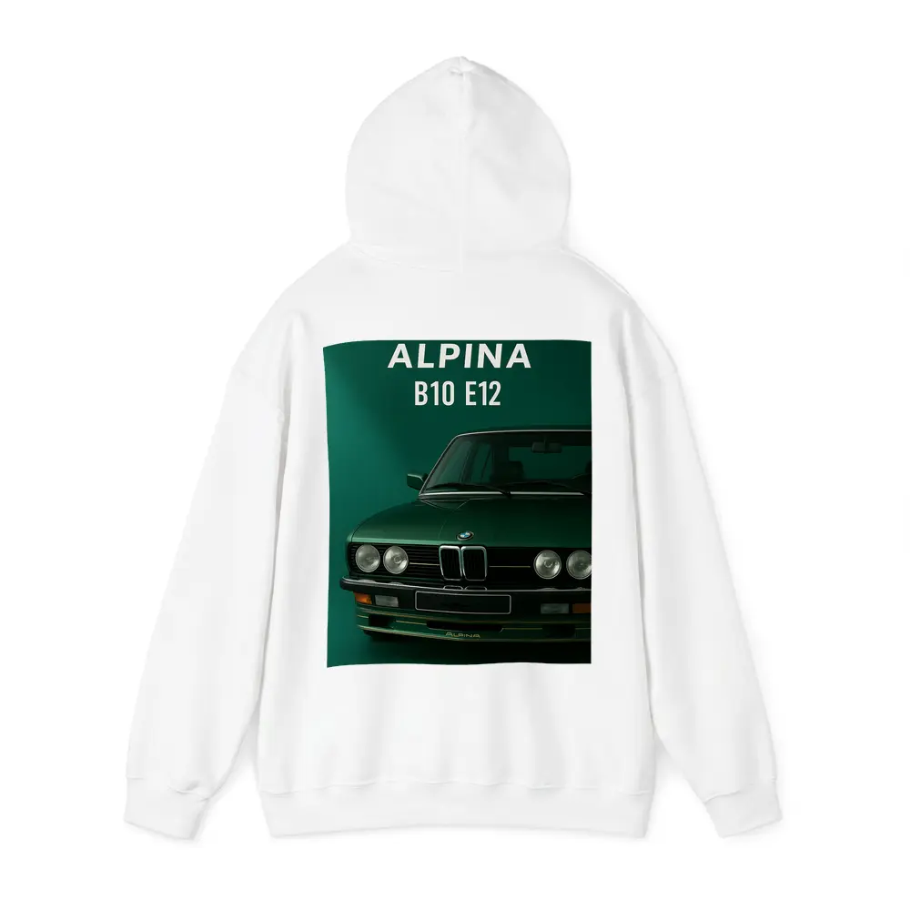 Alpina B10 E12 Green Classic BMW Art – Hoodies
