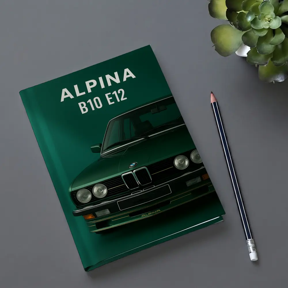 Alpina B10 E12 Green Classic BMW Art – Notebooks