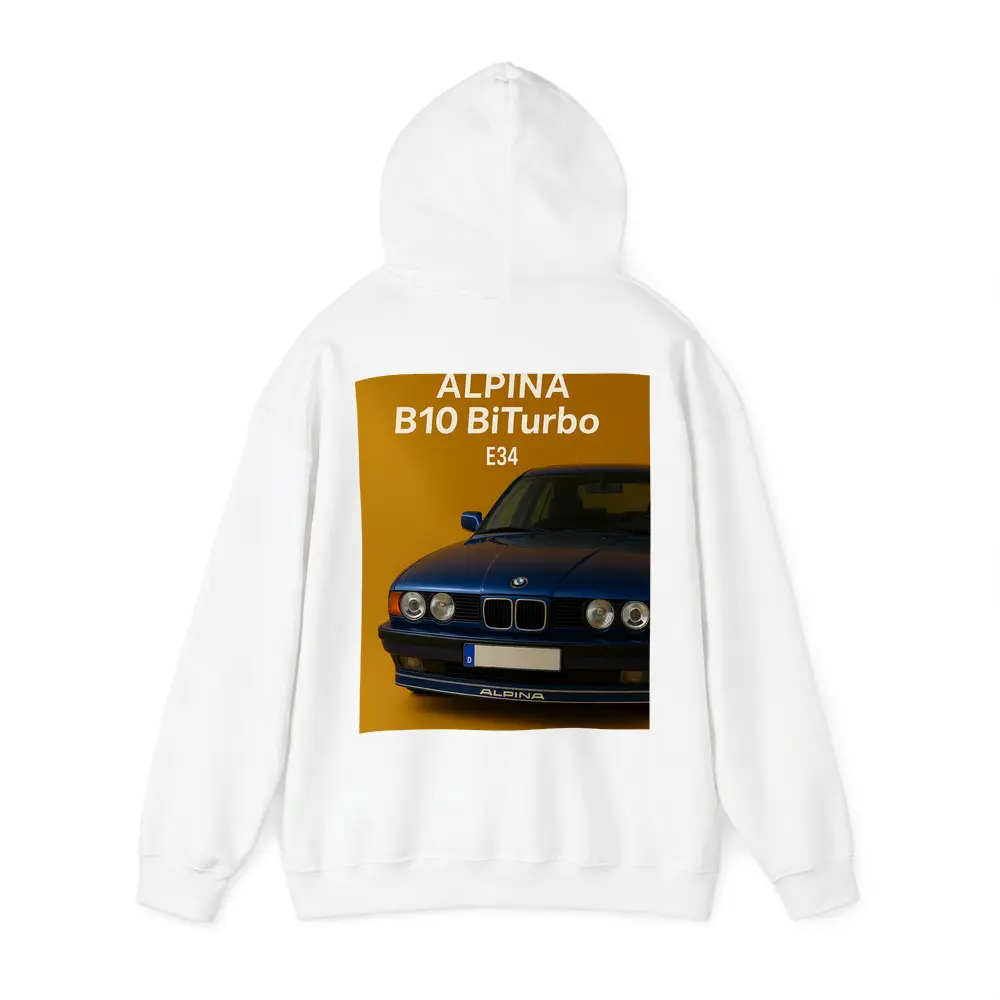 Alpina B10 BiTurbo E34 Blue Car – Hoodies