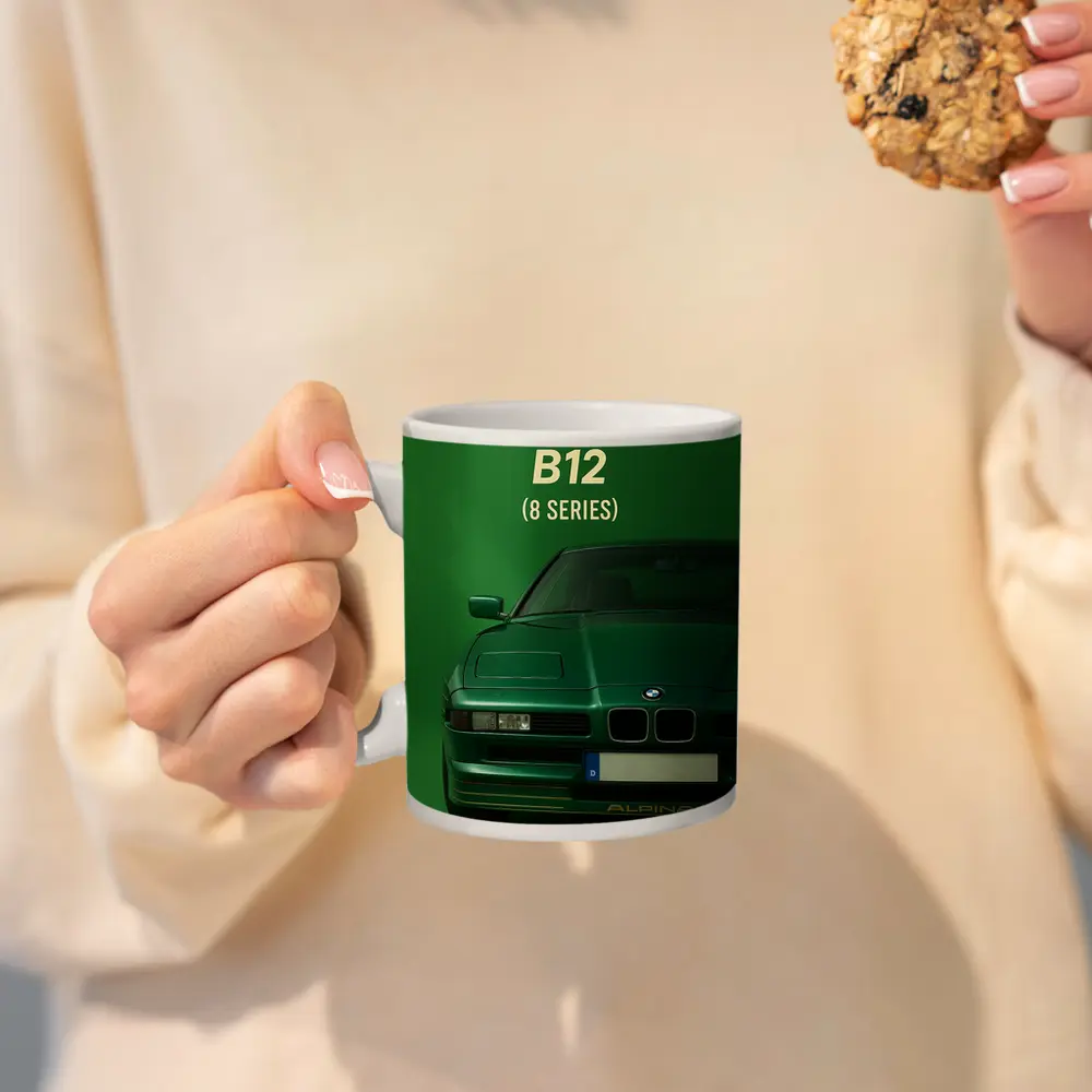 Alpina B12 BMW Eight Series Green Art – Mugs