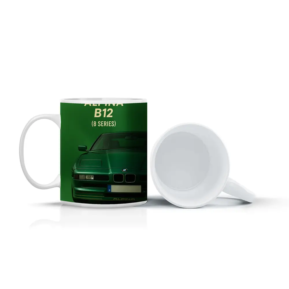 Alpina B12 BMW Eight Series Green Art – Mugs