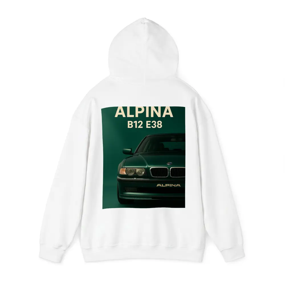 Alpina B12 E38 Dark Green Wall Art – Hoodies