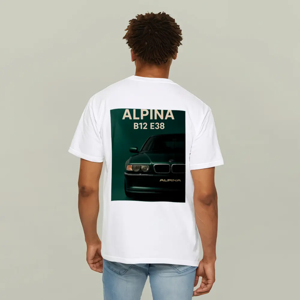 Alpina B12 E38 Dark Green Wall Art – T-Shirts