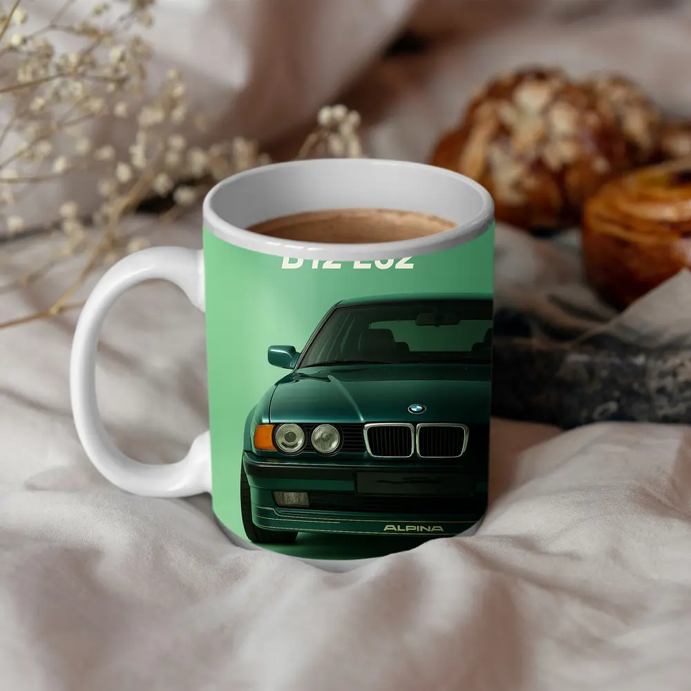 Alpina B12 E32 Green Studio Art – Mugs