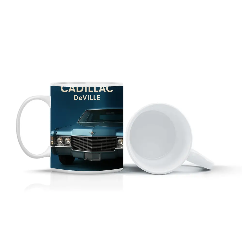 Cadillac DeVille Classic Blue Studio Shot – Mugs