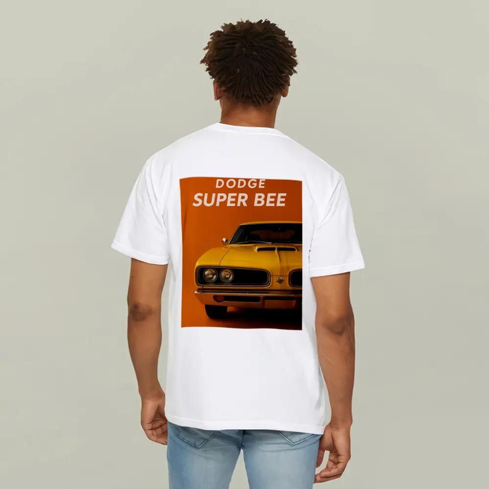 Dodge Super Bee Classic Muscle Car Orange – T-Shirts