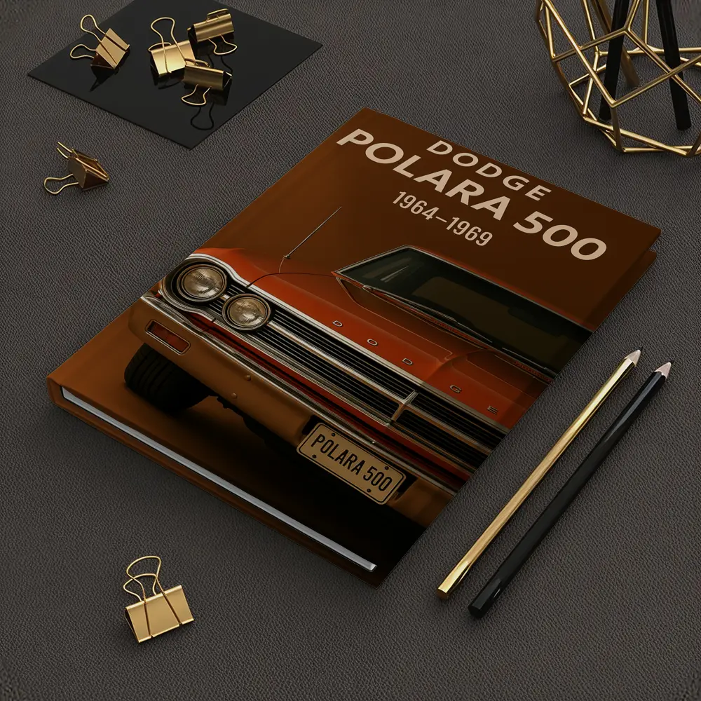 Dodge Polara 500 Classic Muscle Car Brown – Notebooks