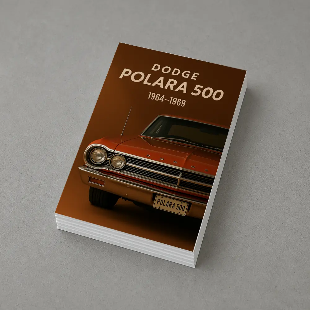 Dodge Polara 500 Classic Muscle Car Brown – Postcards