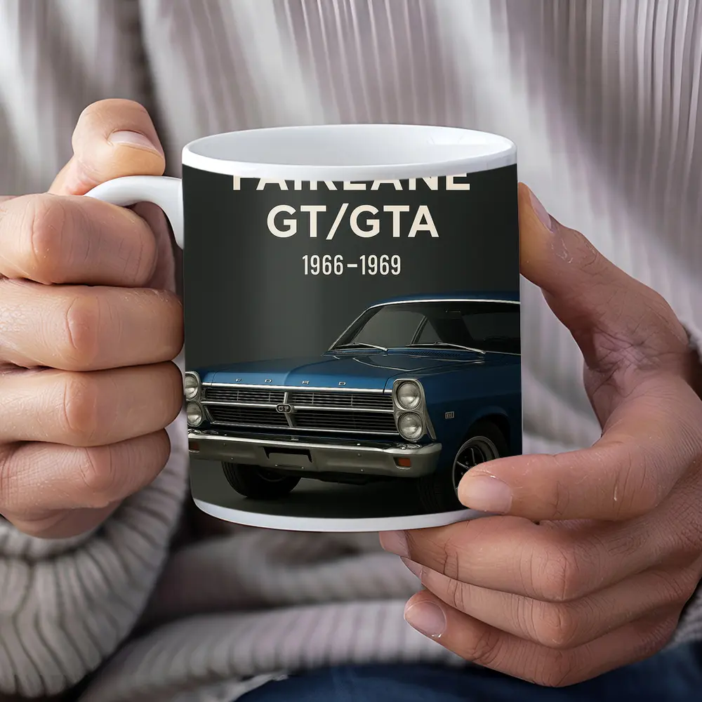 Ford Fairlane GT GTA Classic Muscle Car – Mugs