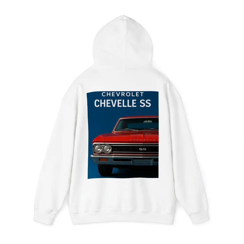 Chevrolet Chevelle SS Red Classic Car – Hoodies