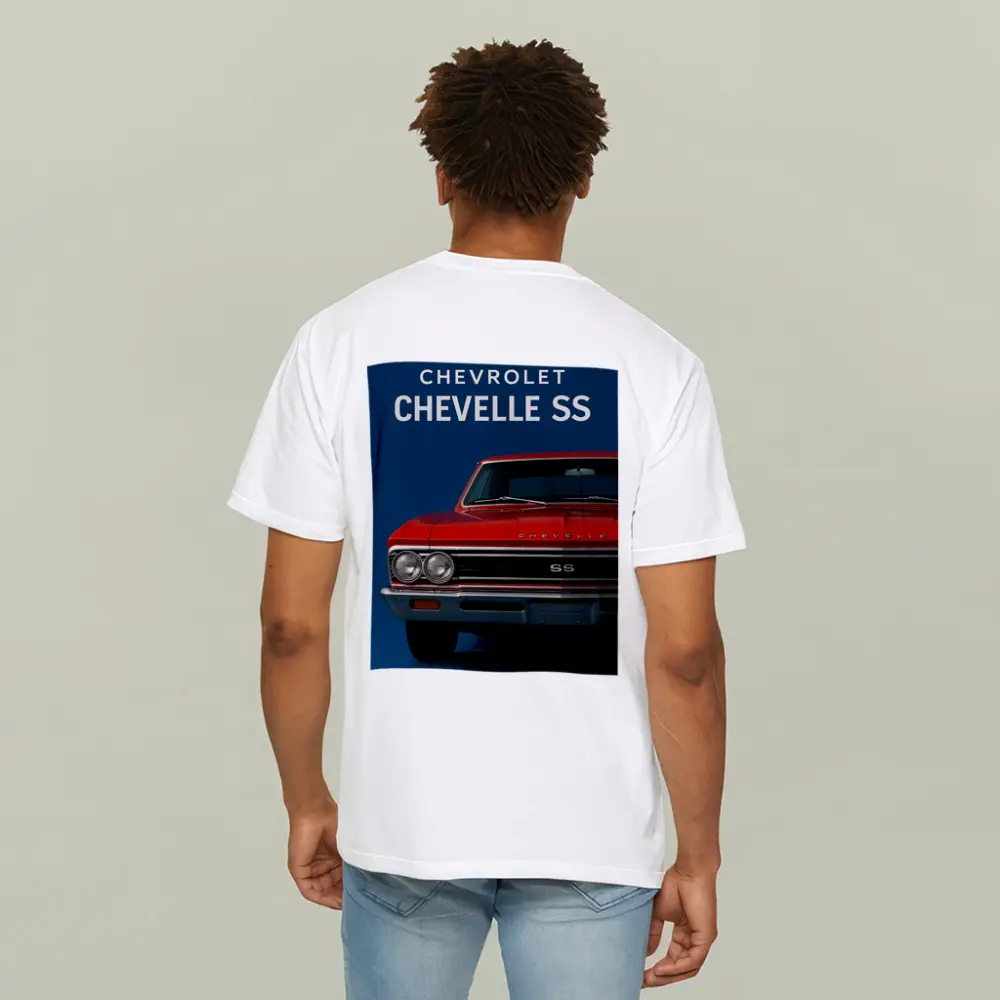 Chevrolet Chevelle SS Red Classic Car – T-Shirts