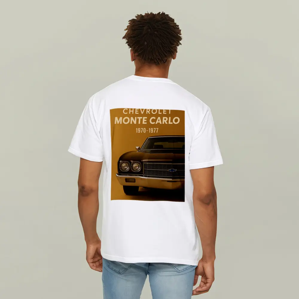 Chevrolet Monte Carlo Classic Muscle Car Art – T-Shirts