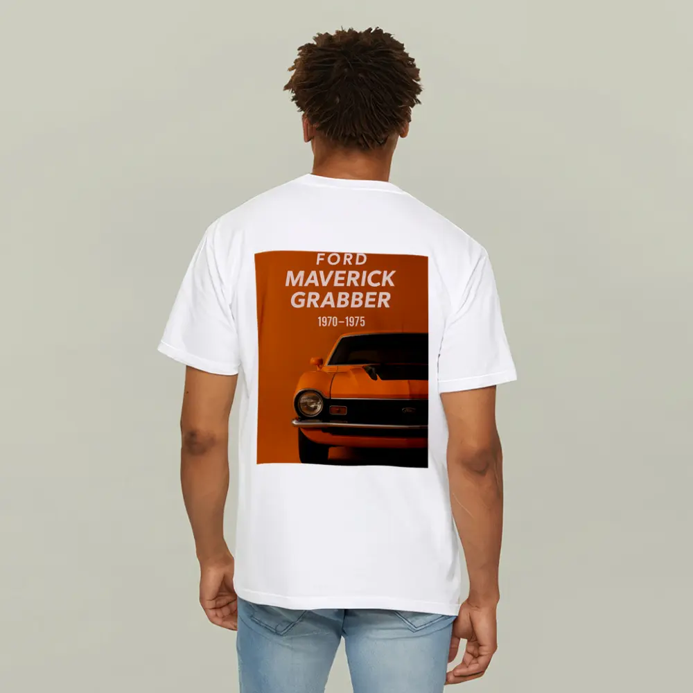 Ford Maverick Grabber Classic Muscle Car Orange – T-Shirts