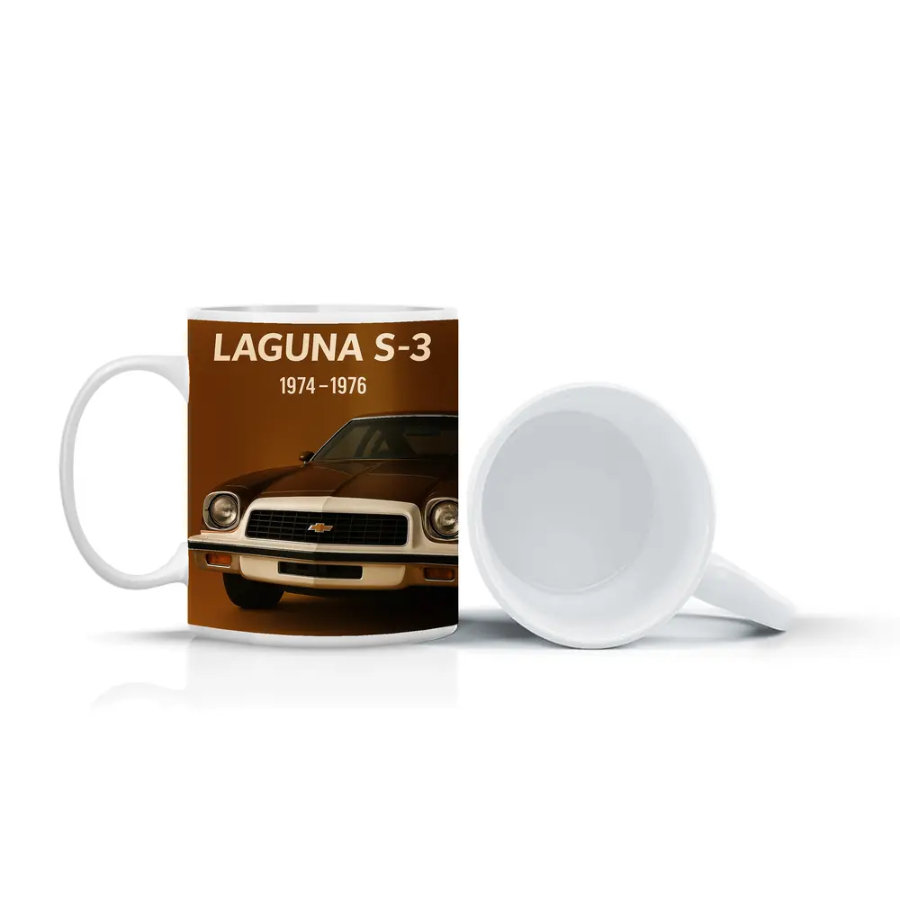 Chevrolet Laguna S-3 Classic Muscle Car Brown – Mugs