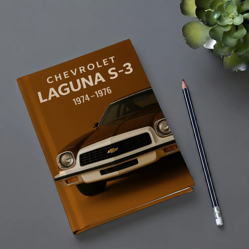 Chevrolet Laguna S-3 Classic Muscle Car Brown – Notebooks