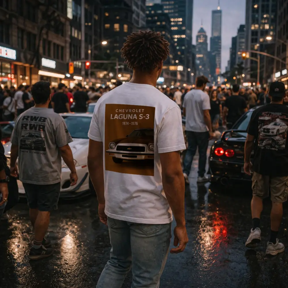 Chevrolet Laguna S-3 Classic Muscle Car Brown – T-Shirts