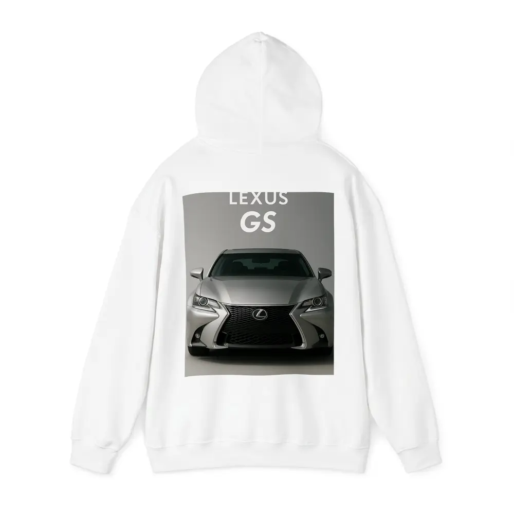 Lexus GS Sedan Front View Gray – Hoodies