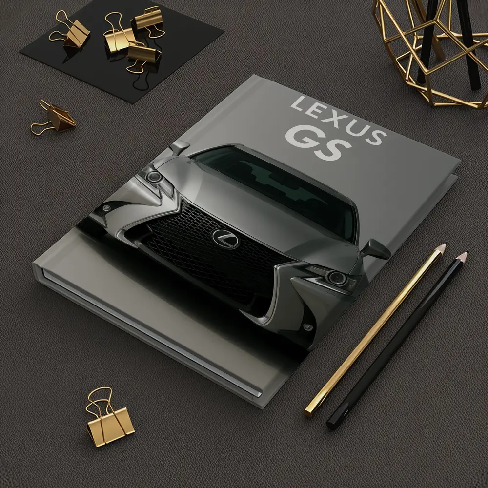 Lexus GS Sedan Front View Gray – Notebooks