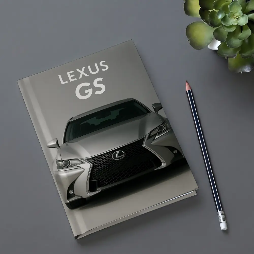 Lexus GS Sedan Front View Gray – Notebooks