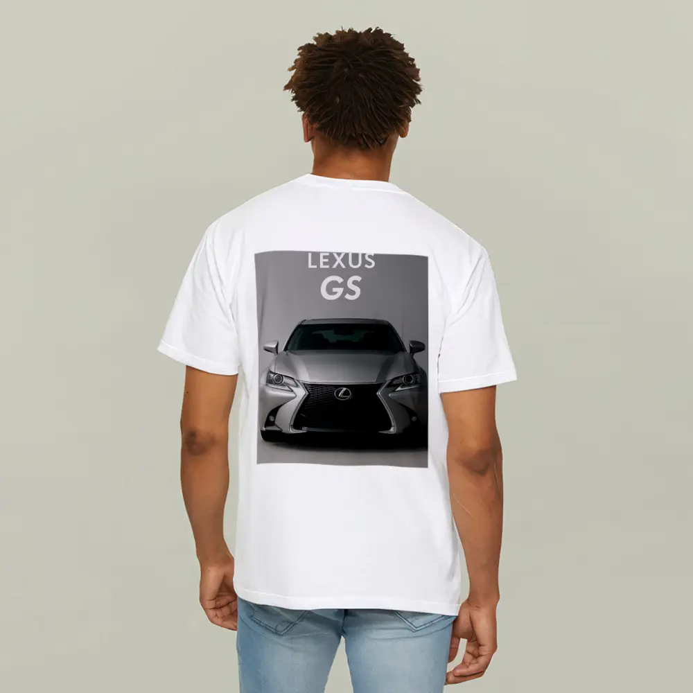 Lexus GS Sedan Front View Gray – T-Shirts