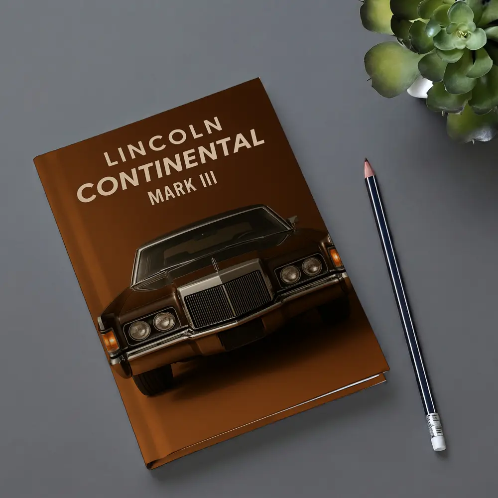 Lincoln Continental Mark III Brown Studio – Notebooks