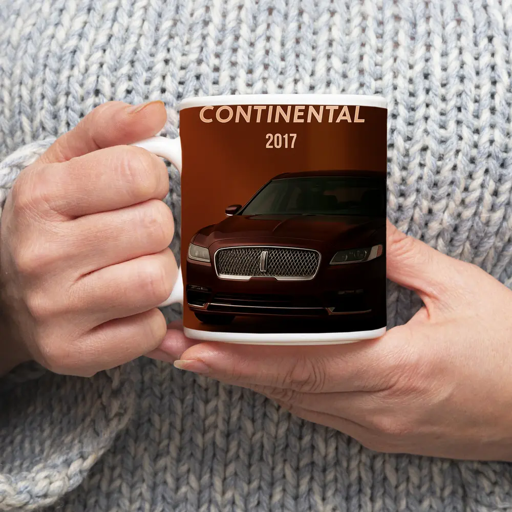 Lincoln Continental 2017 Deep Red Studio – Mugs