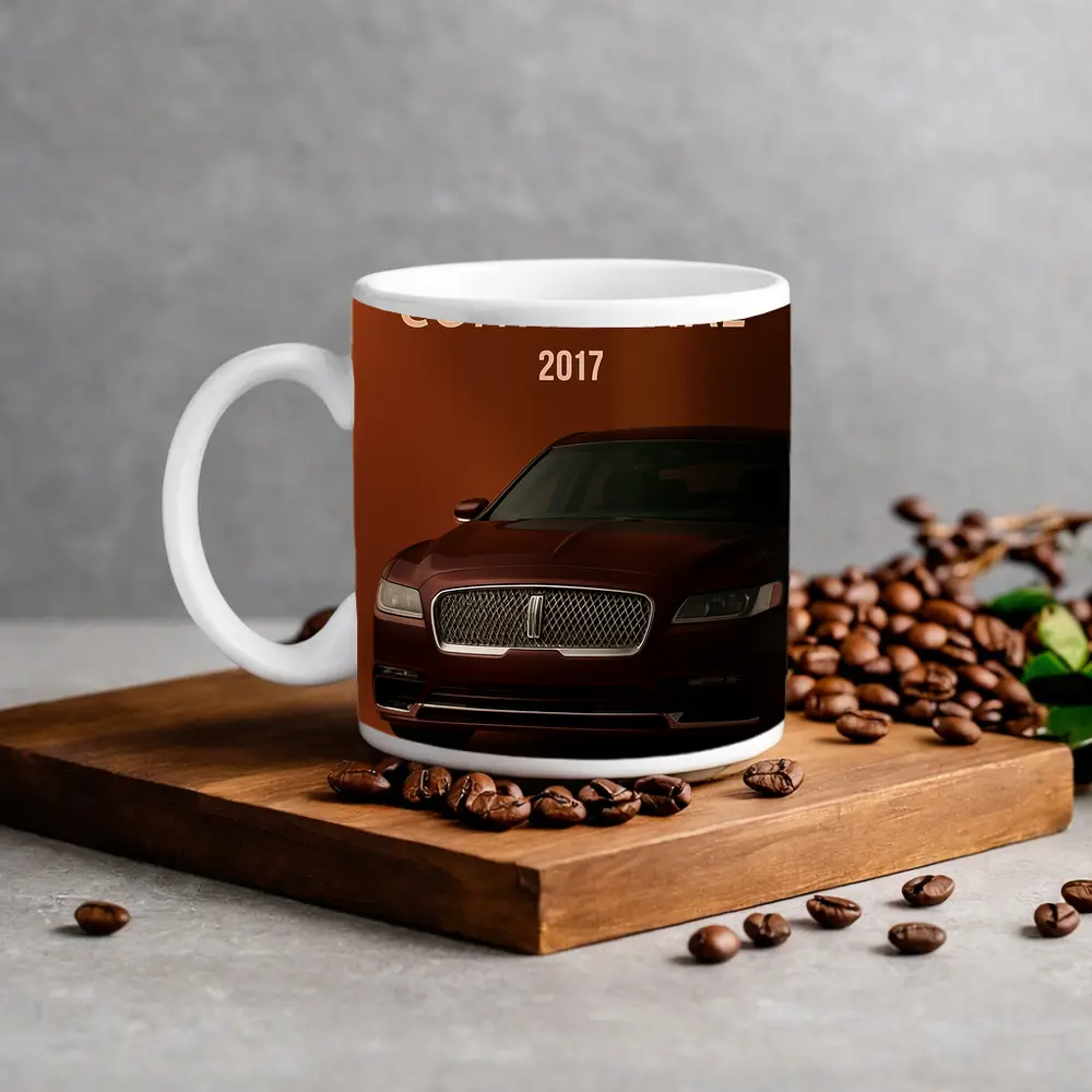 Lincoln Continental 2017 Deep Red Studio – Mugs