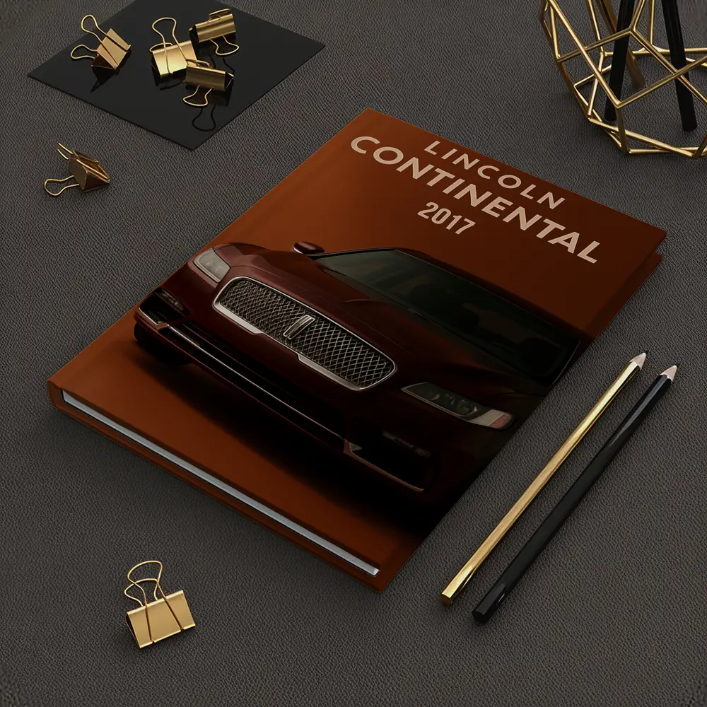 Lincoln Continental 2017 Deep Red Studio – Notebooks