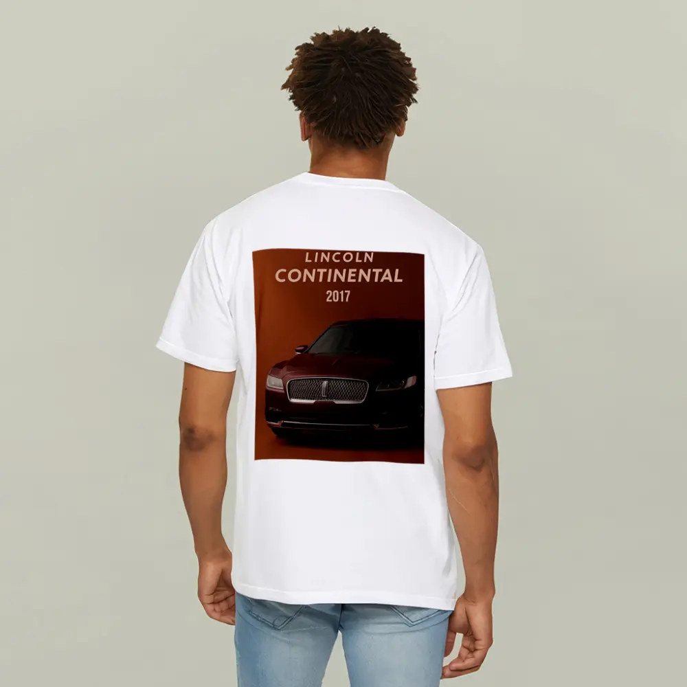 Lincoln Continental 2017 Deep Red Studio – T-Shirts