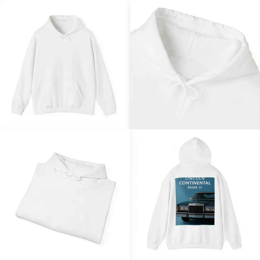 Lincoln Continental Mark VI Blue Studio – Hoodies
