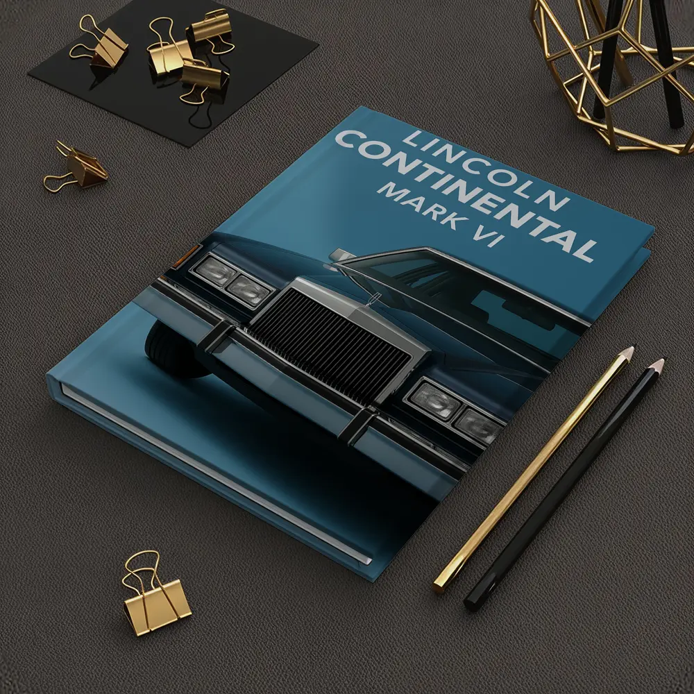 Lincoln Continental Mark VI Blue Studio – Notebooks